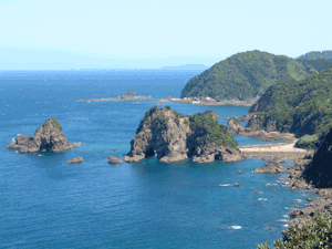 妙見浦(国指定天然記念物および名勝)