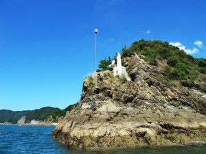 海のマリア像