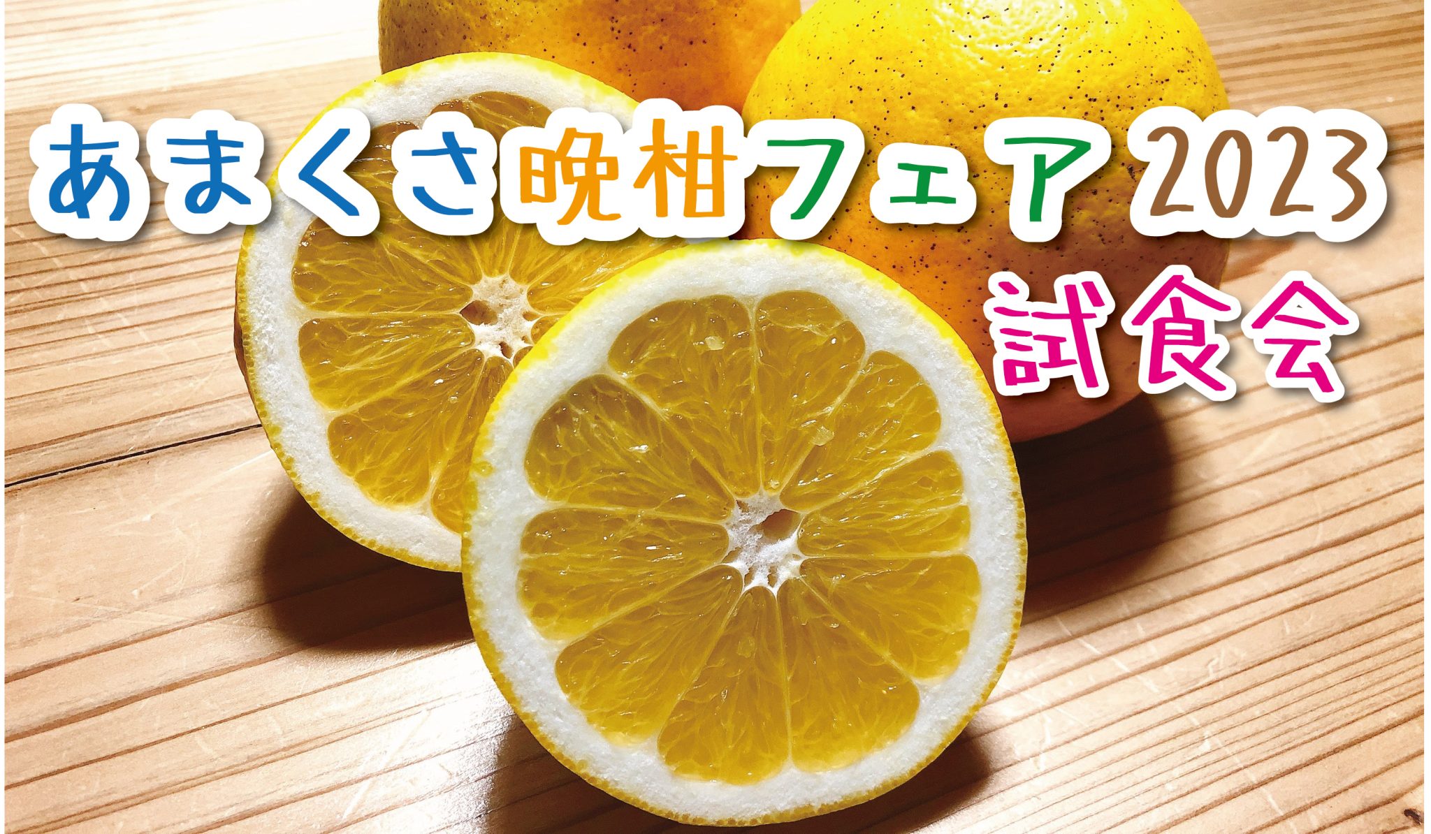 あまくさ晩柑フェア2023 試食会 - 熊本県天草観光ガイド