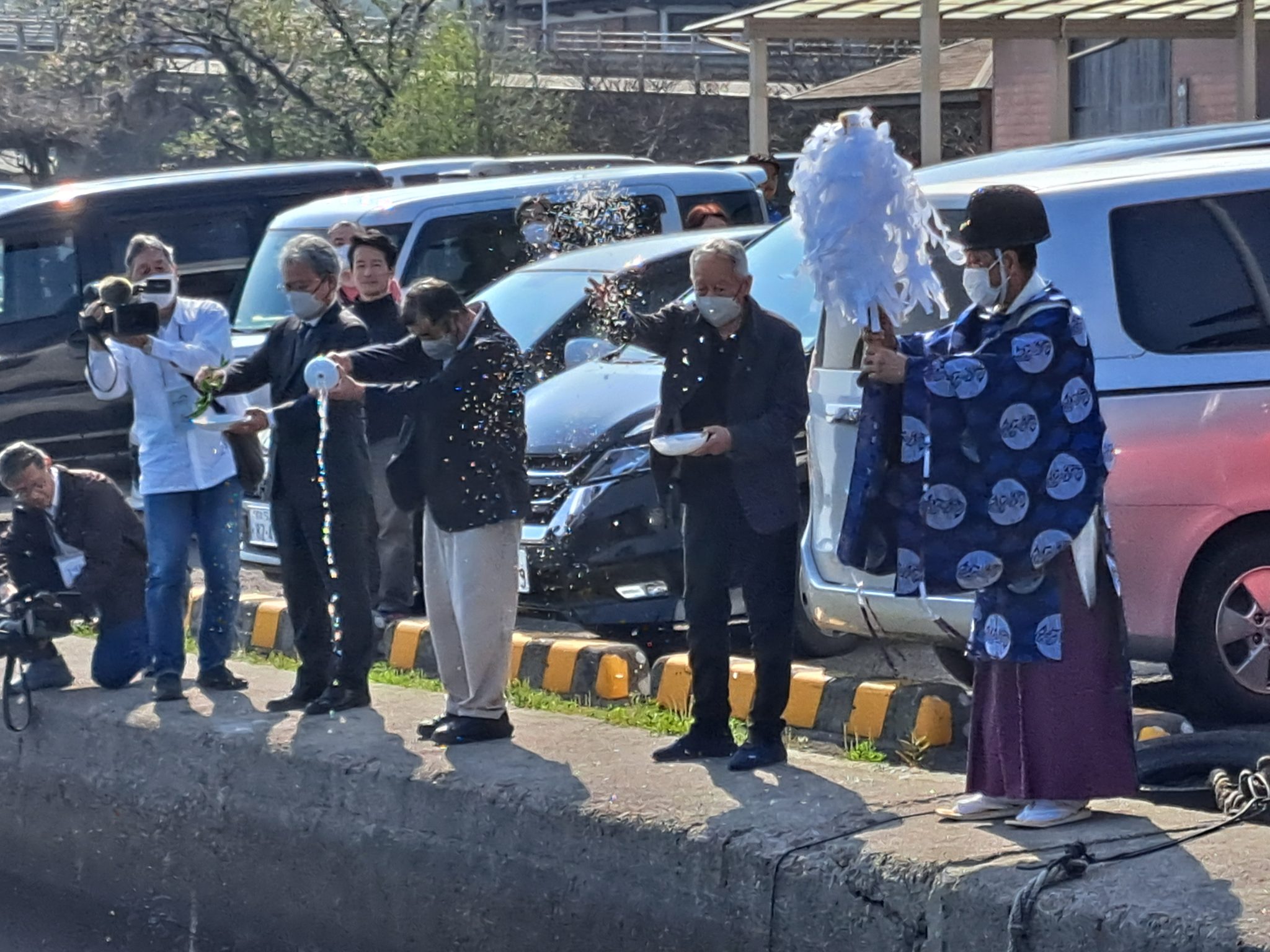 イルカ様 オーダー 仏花 一対 特大 70cm イルカ様 オーダー 仏花 一対